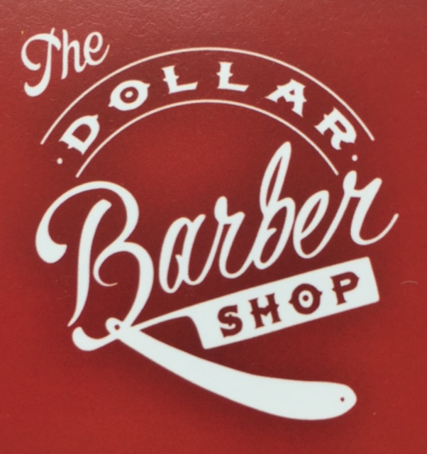 The Dollar Barber Shop logo