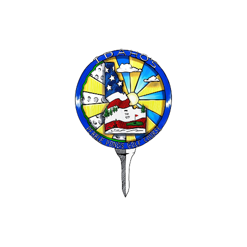 Idaho's Pebble Ponds Golf Course logo