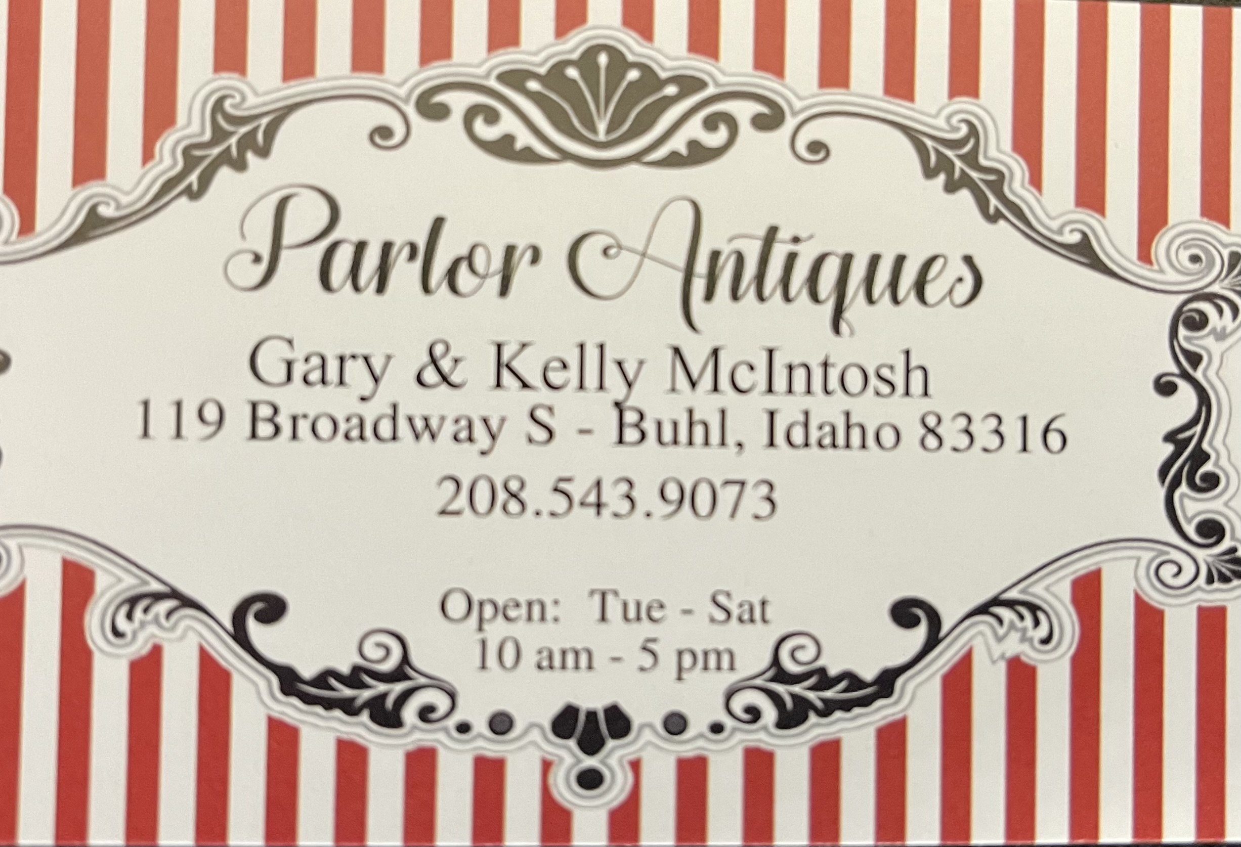 Parlor Antiques logo