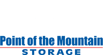 Point of the Mountain Storage logo