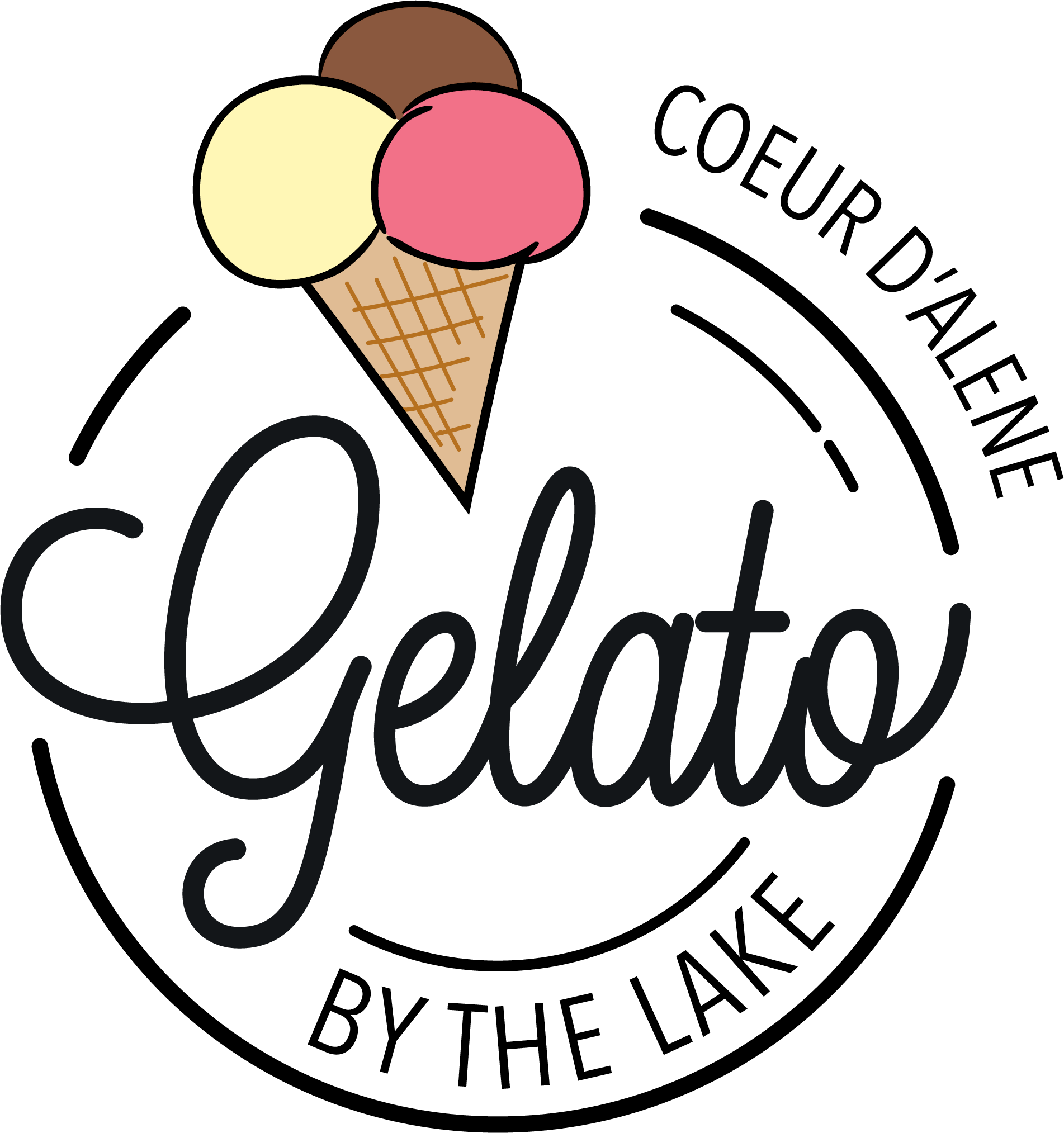 Gelato by the Lake logo