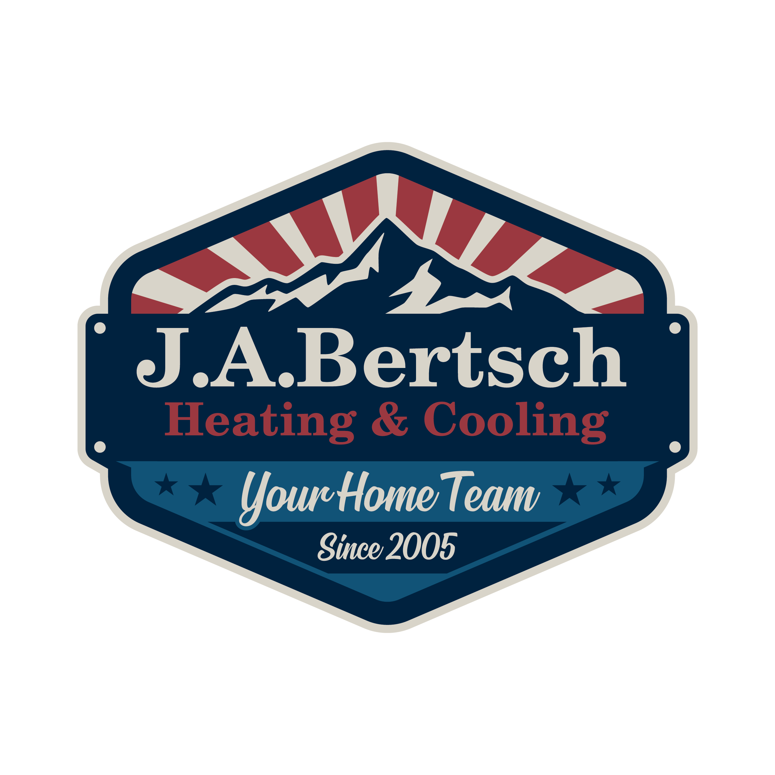 J.A. Bertsch Heating & Cooling logo