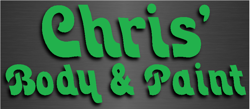 Chris' Body & Paint logo