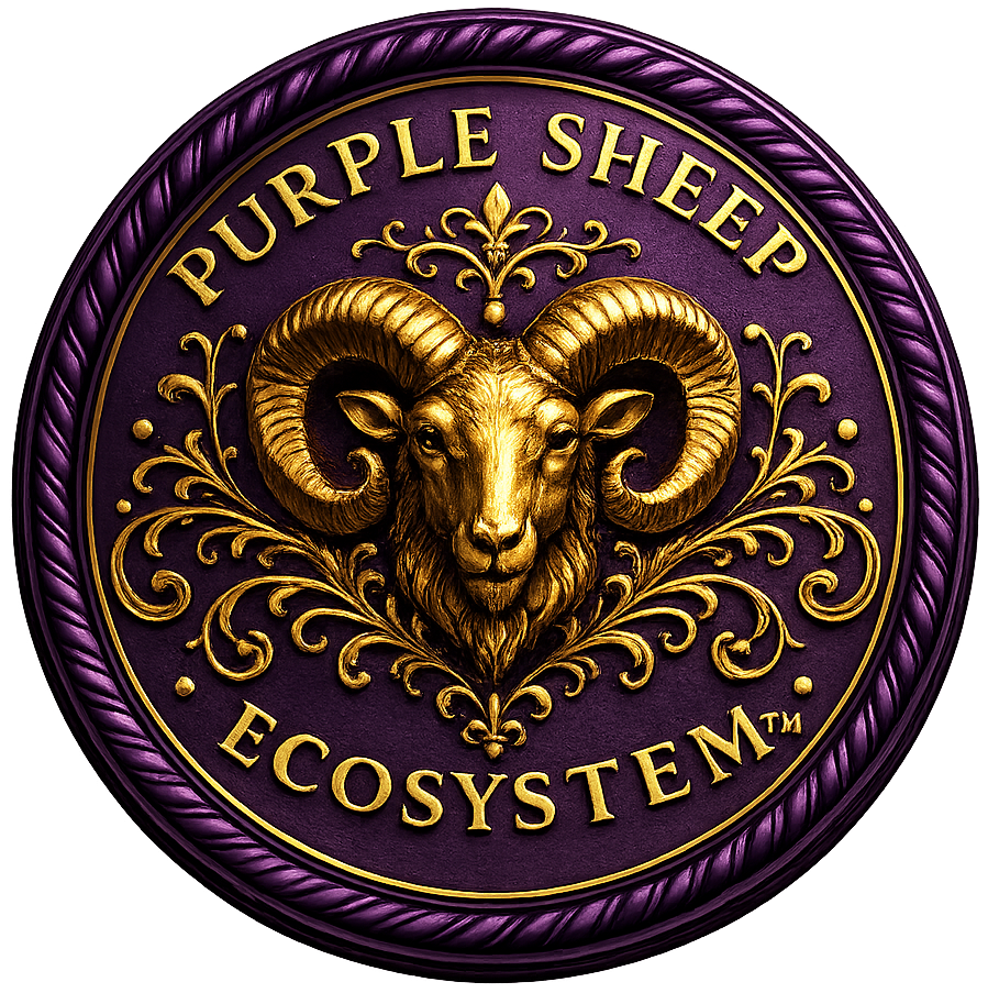 Purple Sheep logo