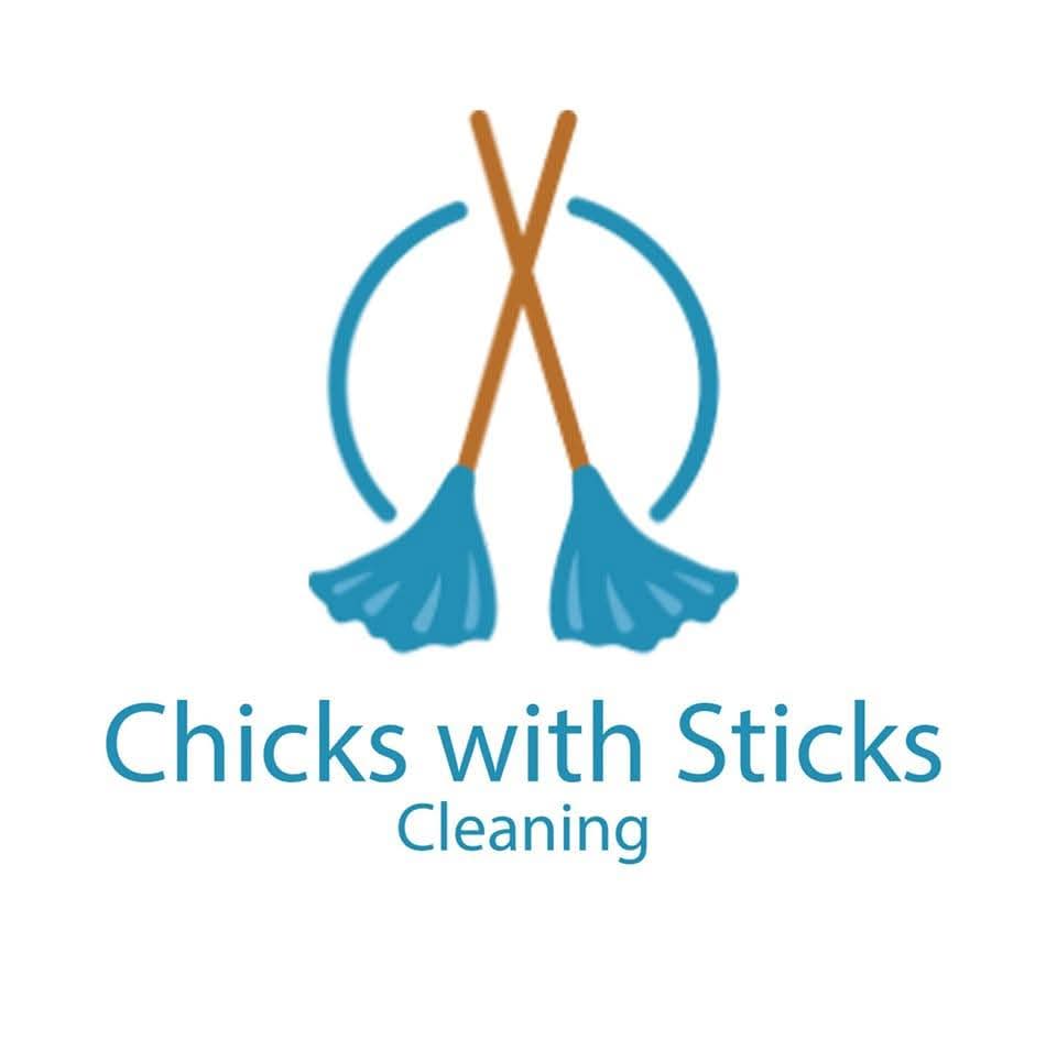 Chicks with Sticks Cleaning logo