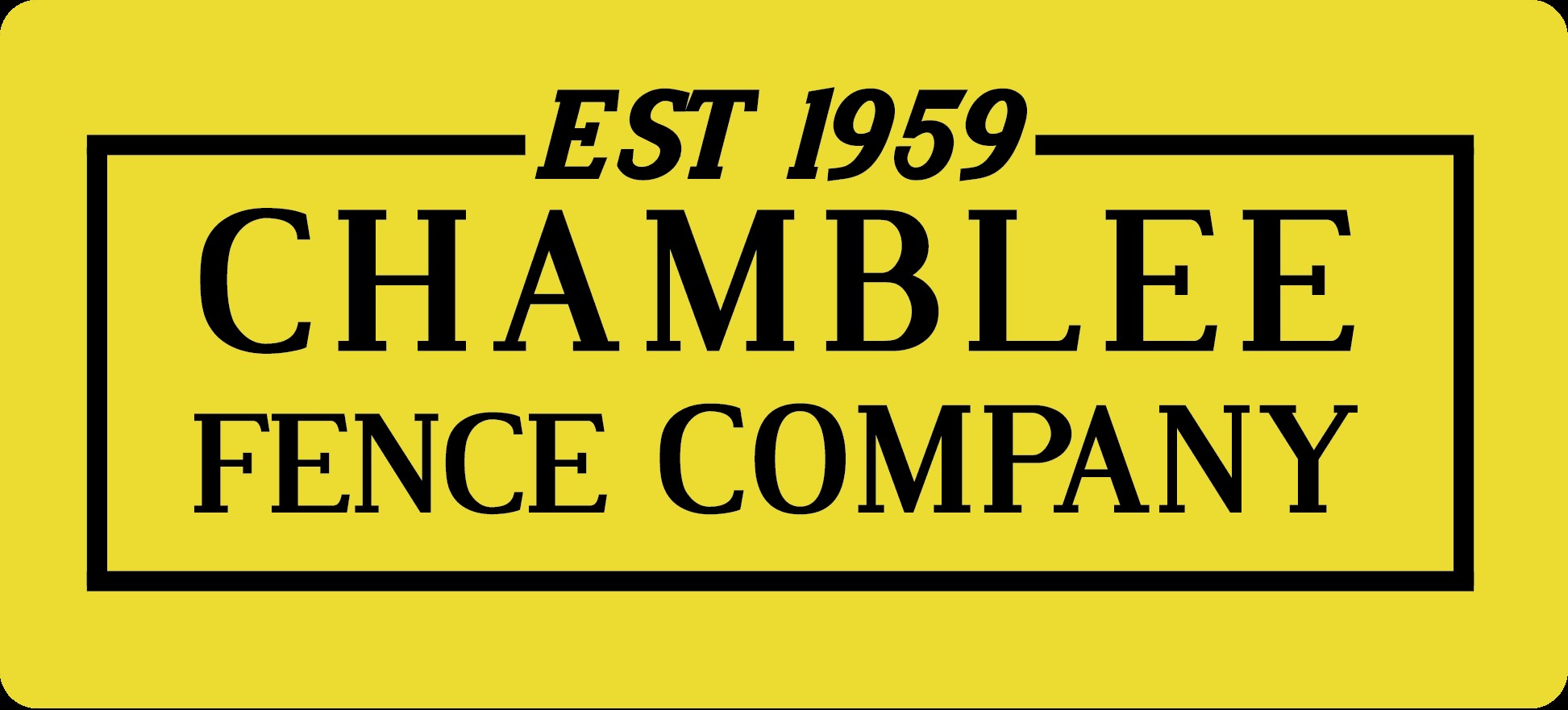 Chamblee Fence Company logo