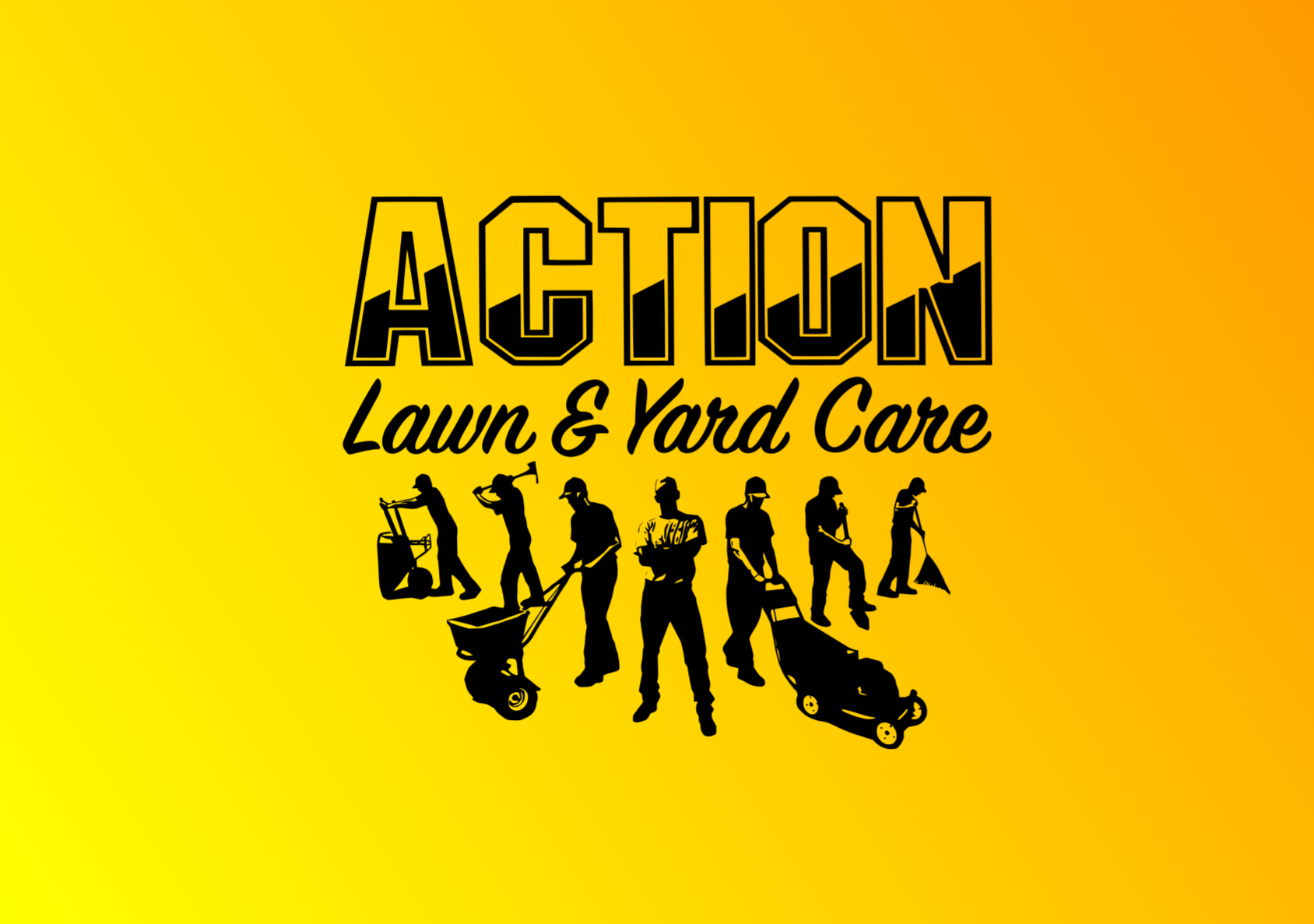 Action Lawn & Yard logo