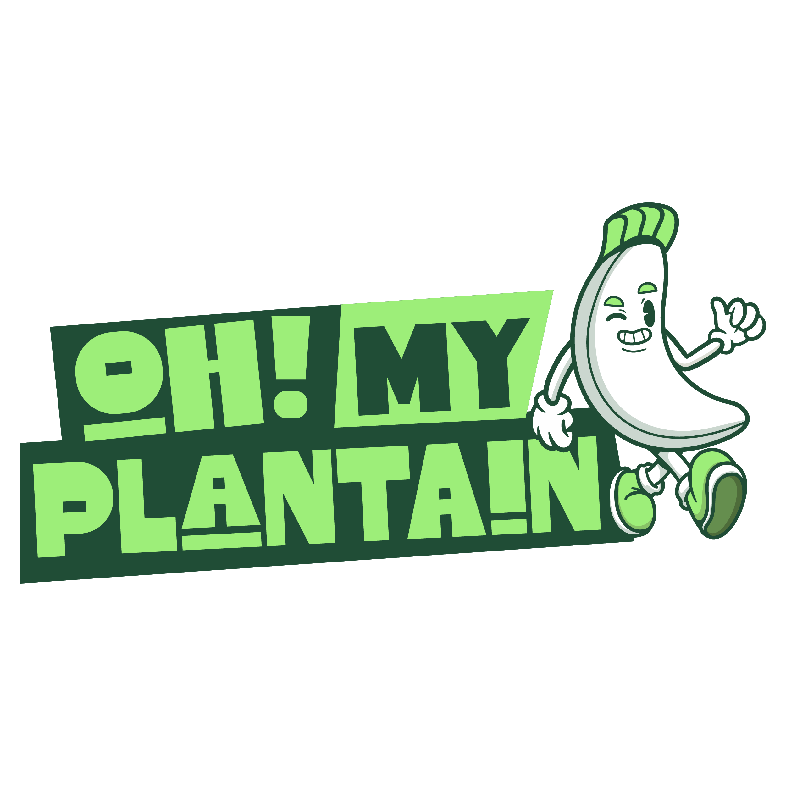 Oh My Plantain logo