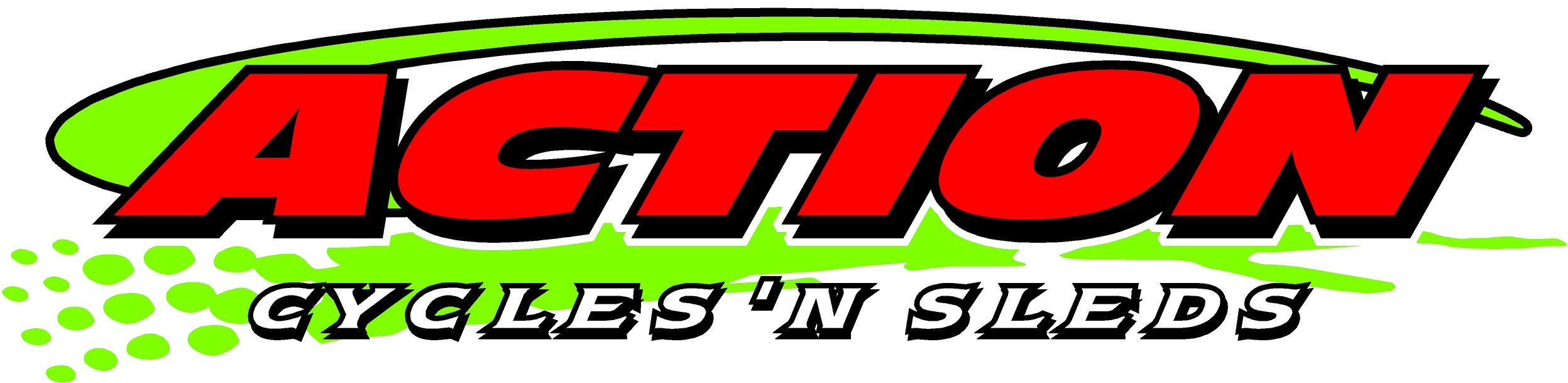 Action Cycles 'N Sleds logo