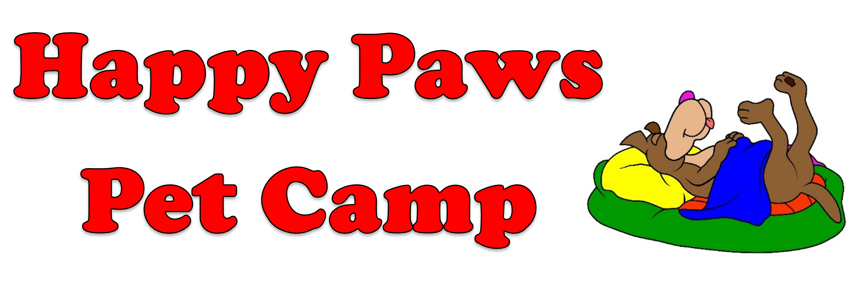 Happy Paws Pet Camp logo