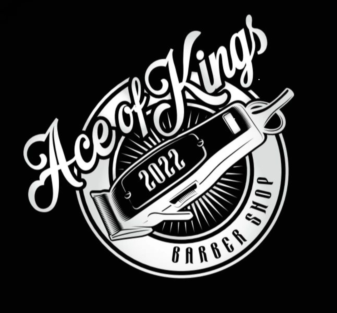 Ace of Kings Barbershop logo
