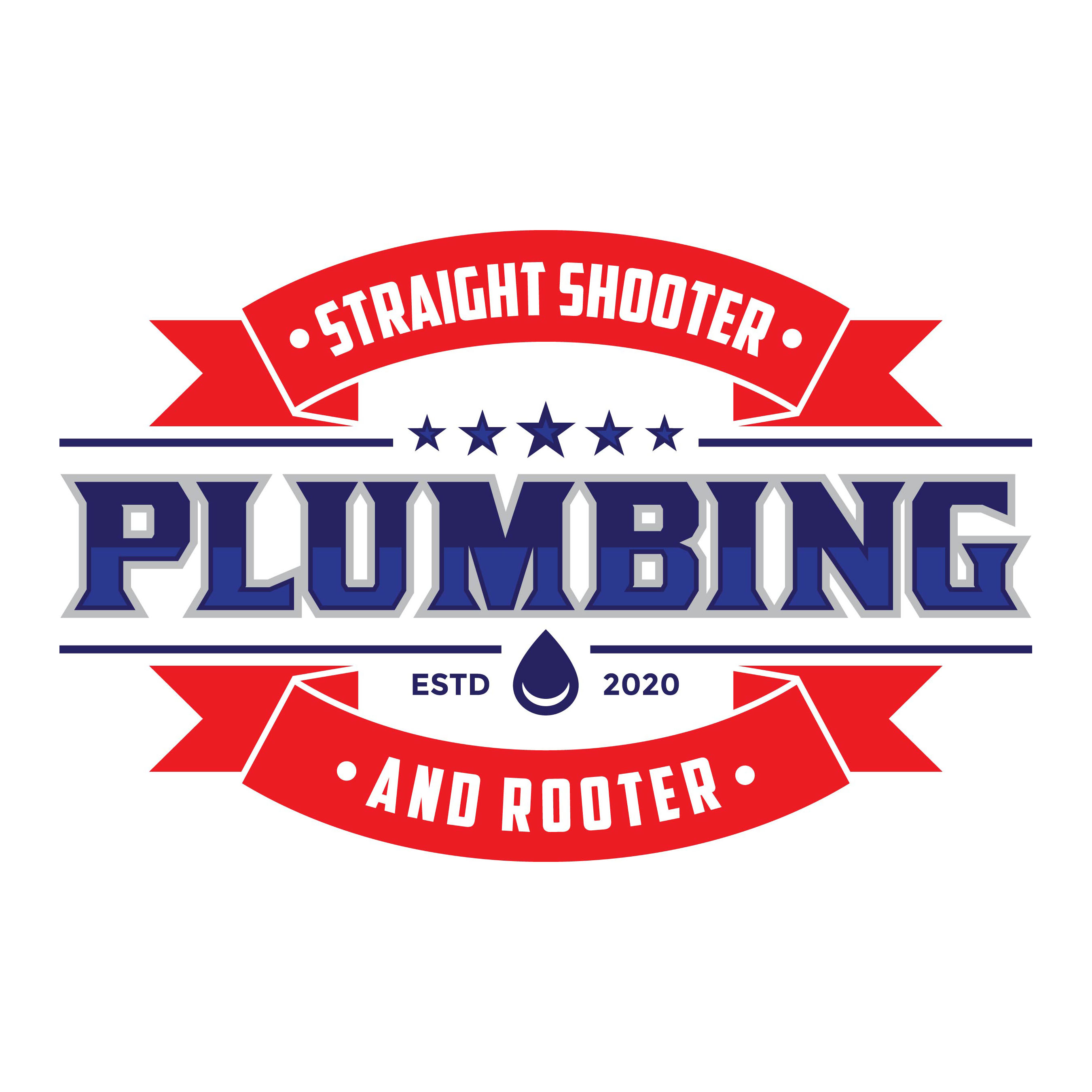 Straight Shooter Plumbing and Rooter logo