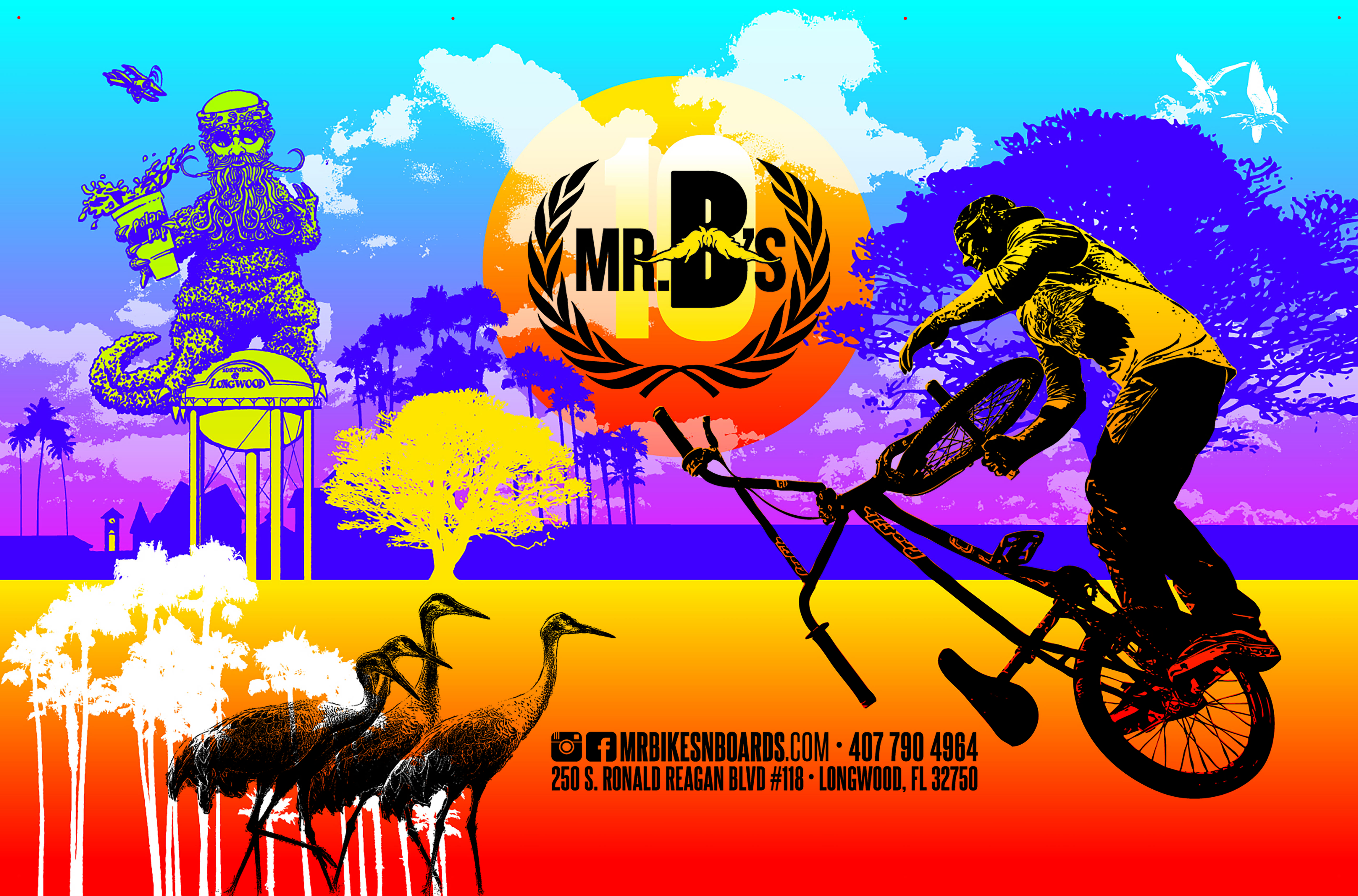 Mr Bikes n Boards logo