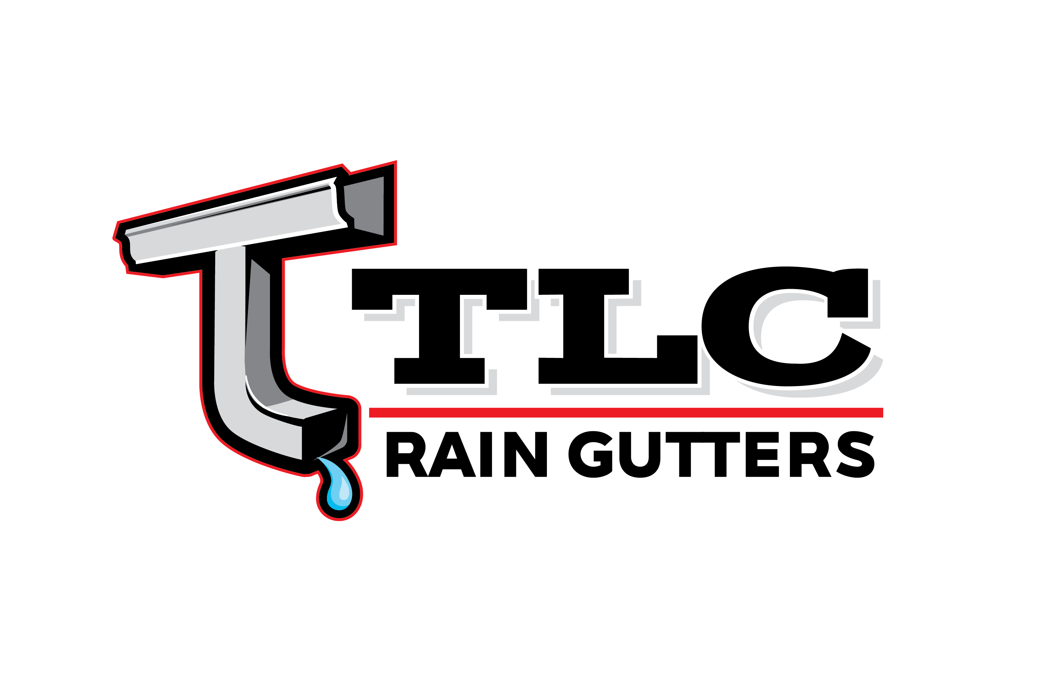 TLC Rain Gutters logo