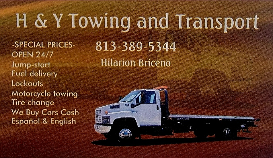 H & Y Towing and Transport logo
