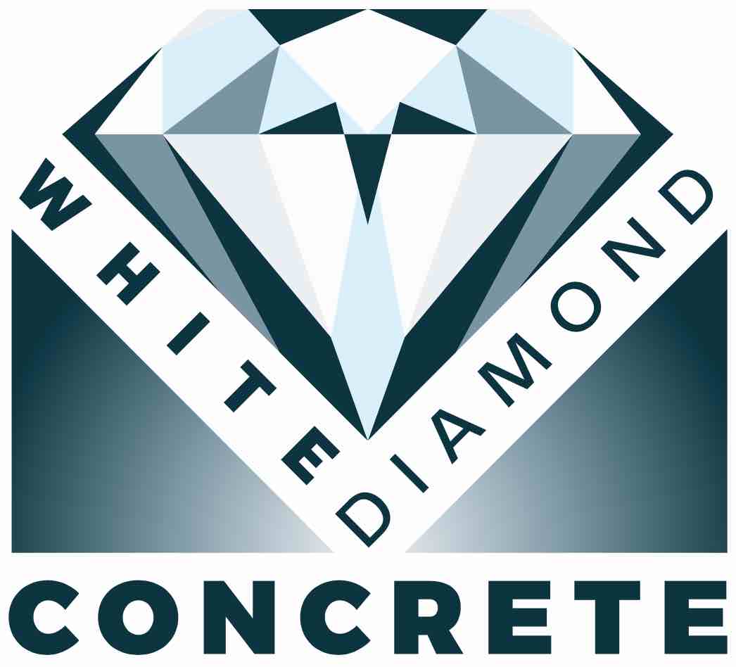 White Diamond Concrete logo