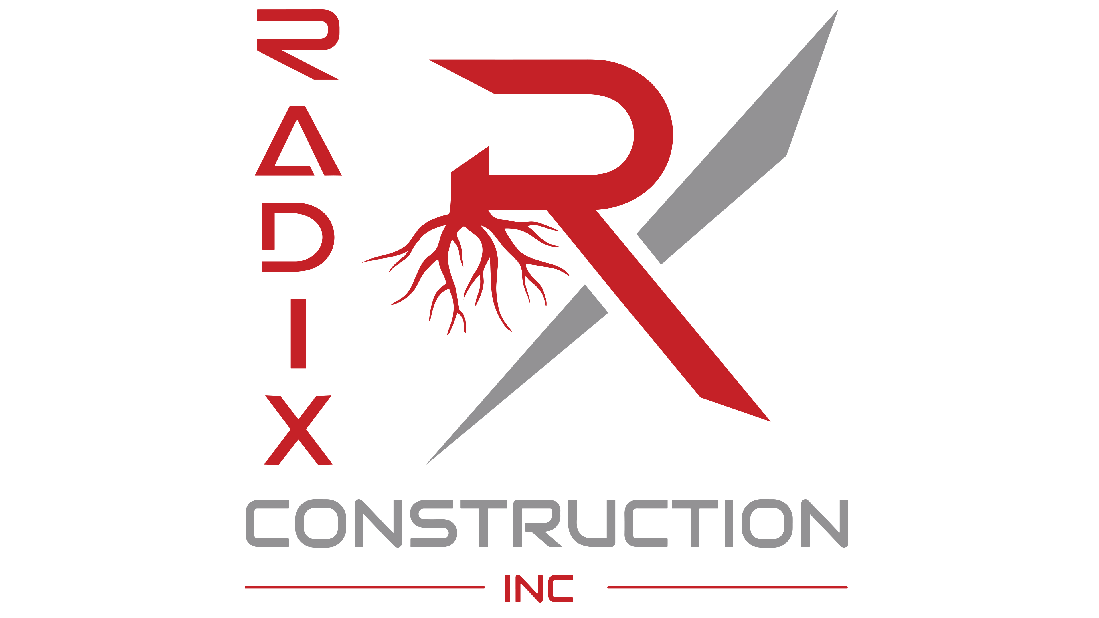 Radix Construction logo