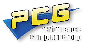 PCG Performance Computer Group logo
