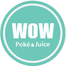 Wow Poké & Juice logo