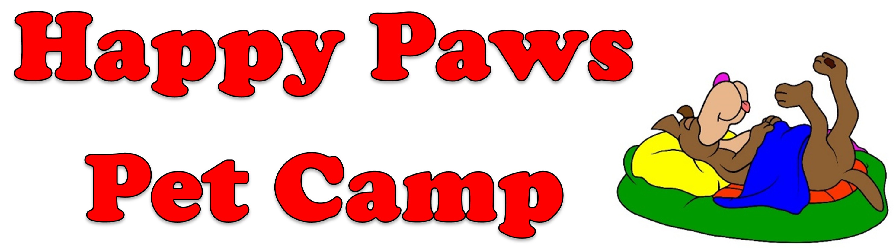Happy Paws Pet Camp logo