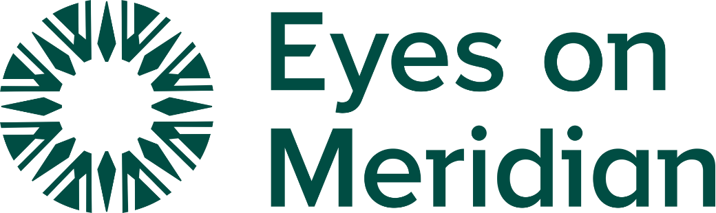 Eyes on Meridian logo