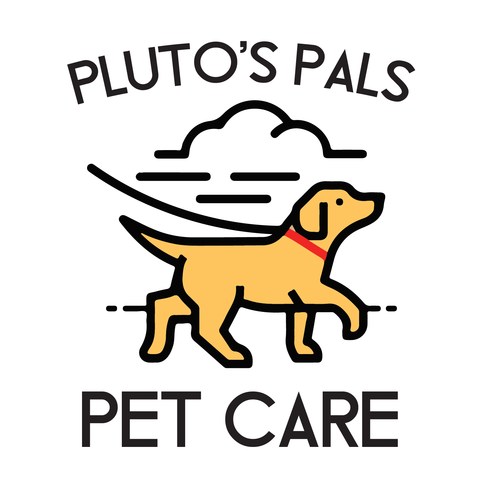 Pluto's Pals Pet Care logo