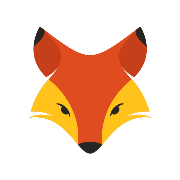 Wild Fox Painting logo