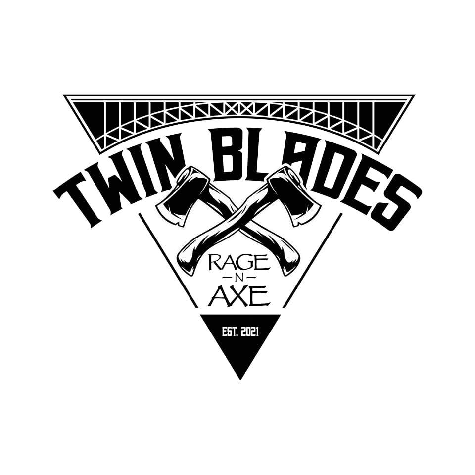 Twin Blades Rage N Axe logo
