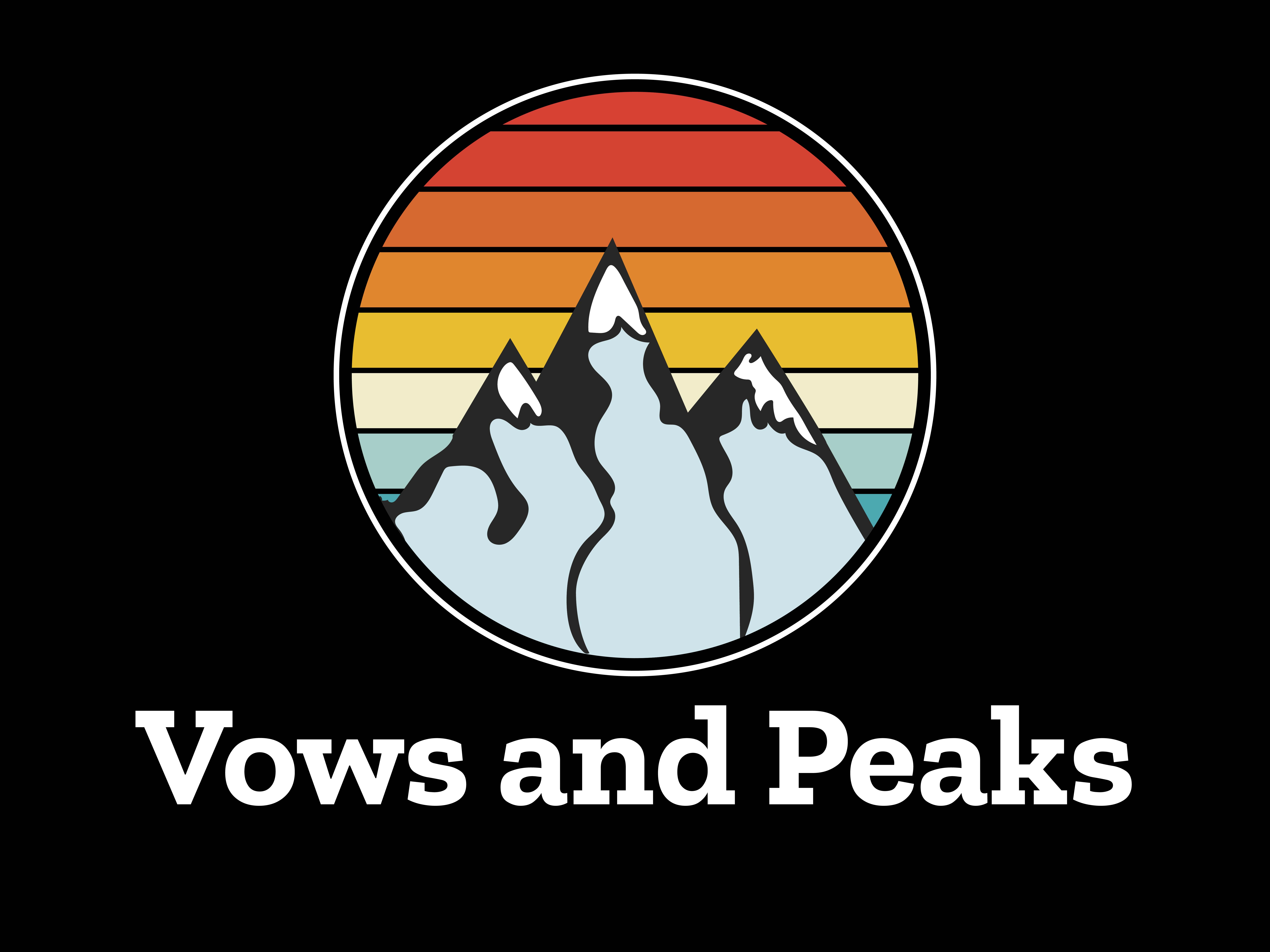 Vows & Peaks logo