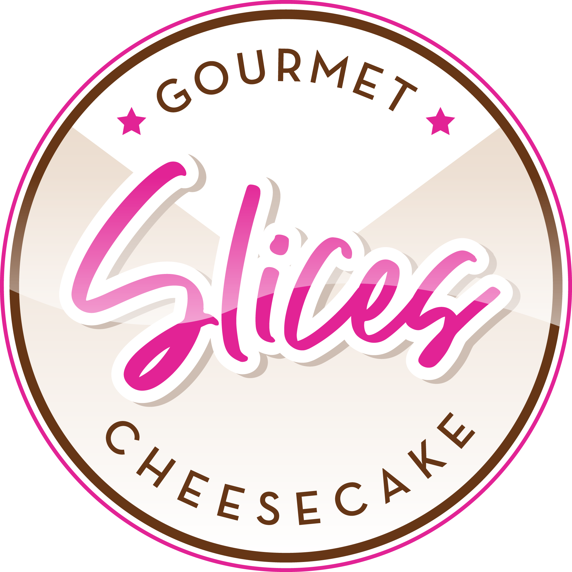 Slices Gourmet Cheesecake logo