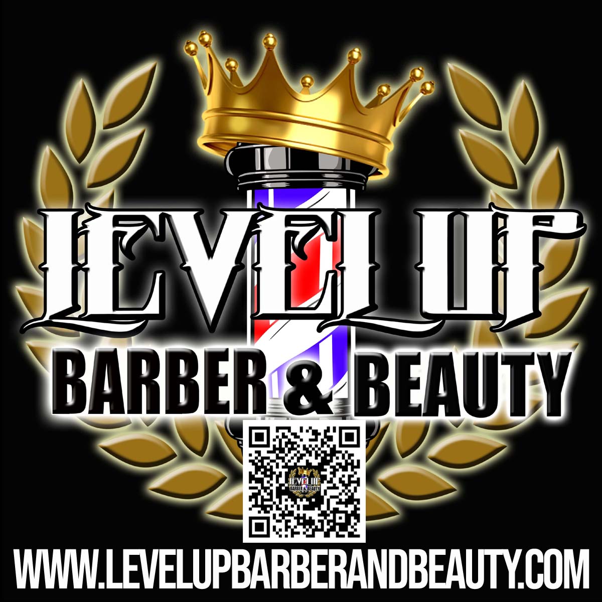 Level Up Barber & Beauty logo