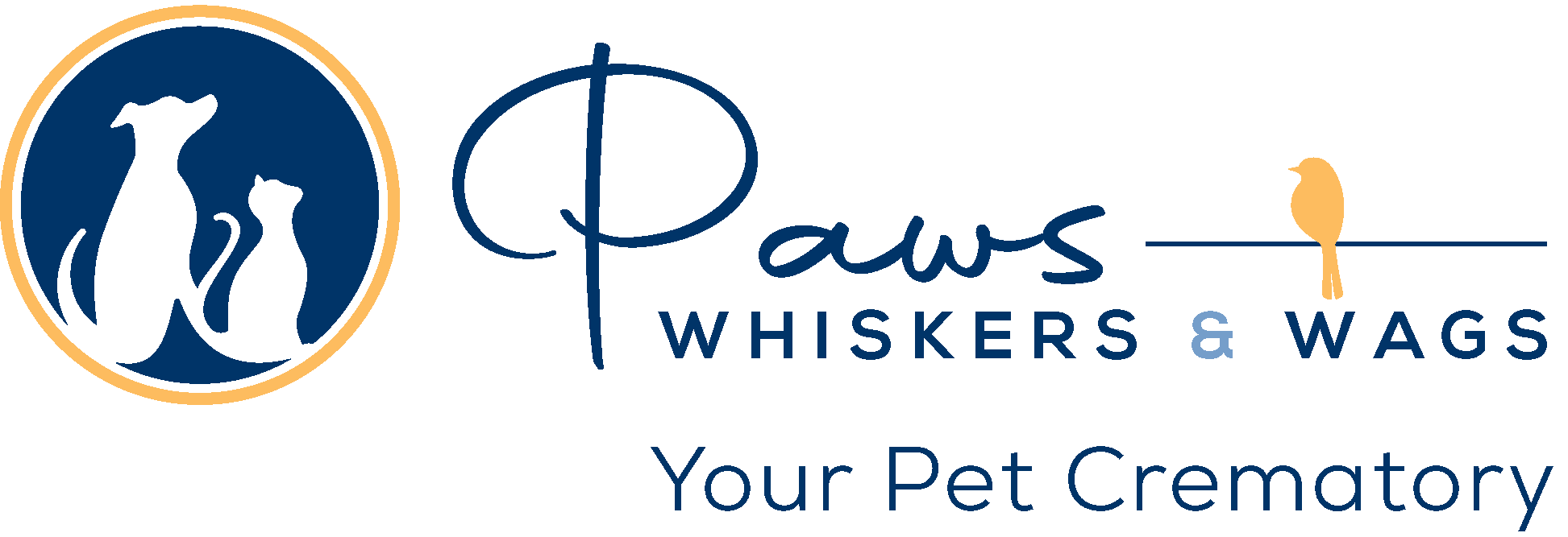 Paws Whiskers & Wags logo