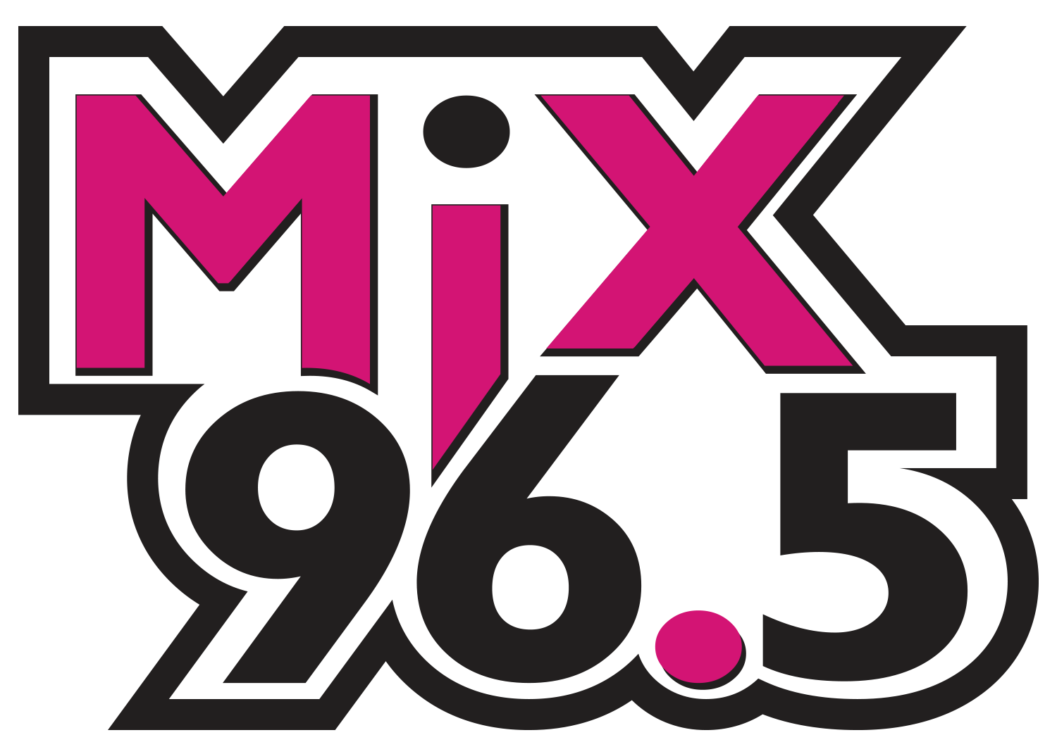 Mix 96.5 logo