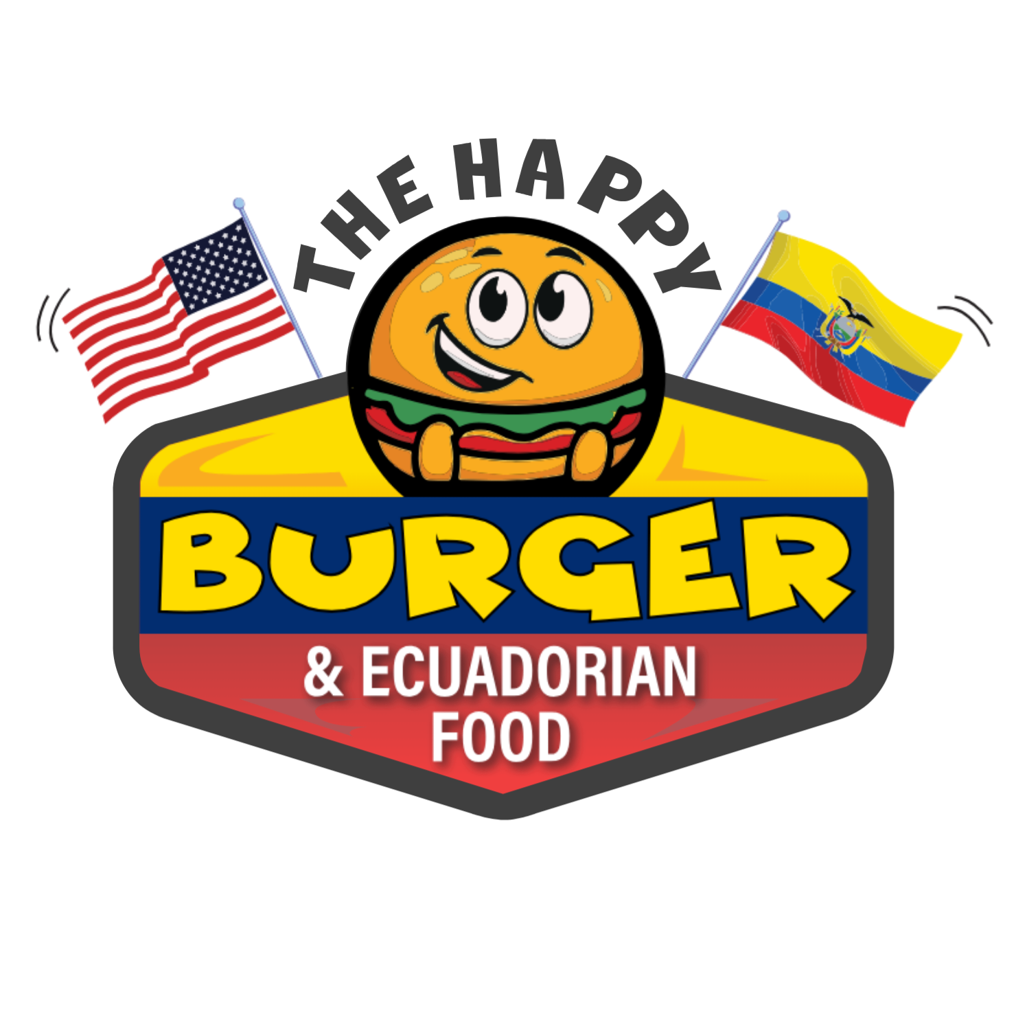 The Happy Burger logo