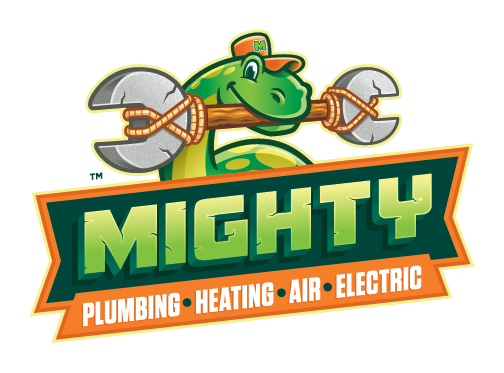 Mighty Plumbing Heating Air Electric logo