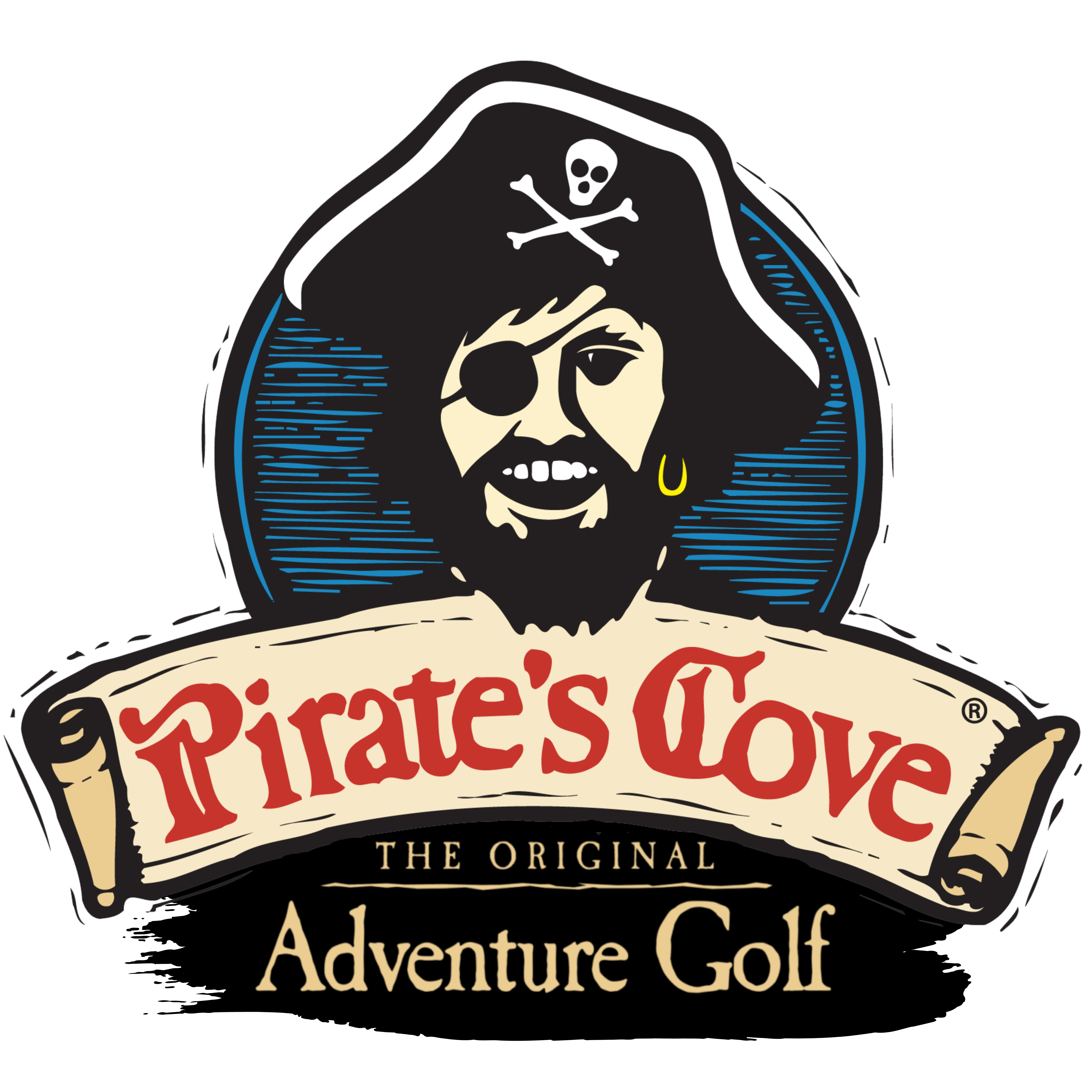 Pirate's Cove Adventure Golf logo