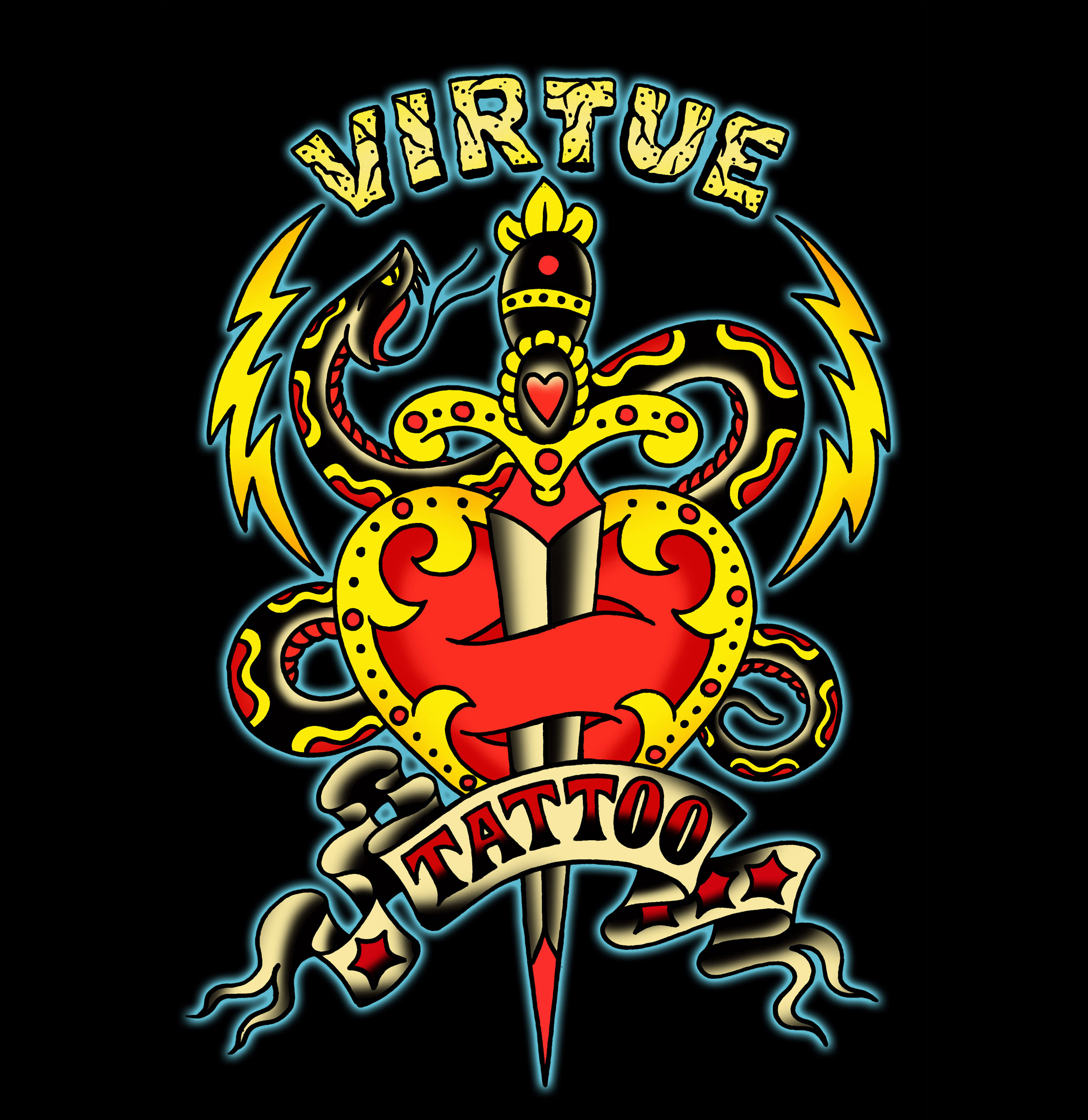 Virtue Tattoo logo