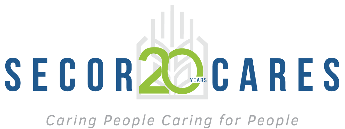 Secor Cares logo