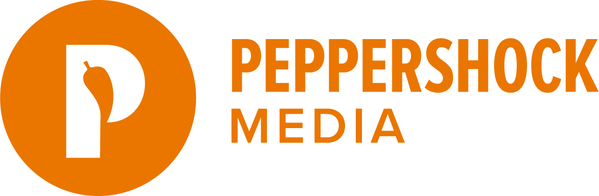 Peppershock Media logo