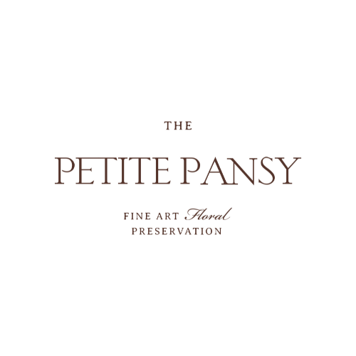 The Petite Pansy logo
