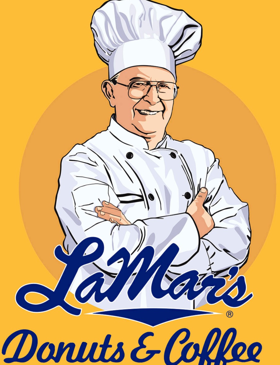 LaMar's Donuts and Coffee logo