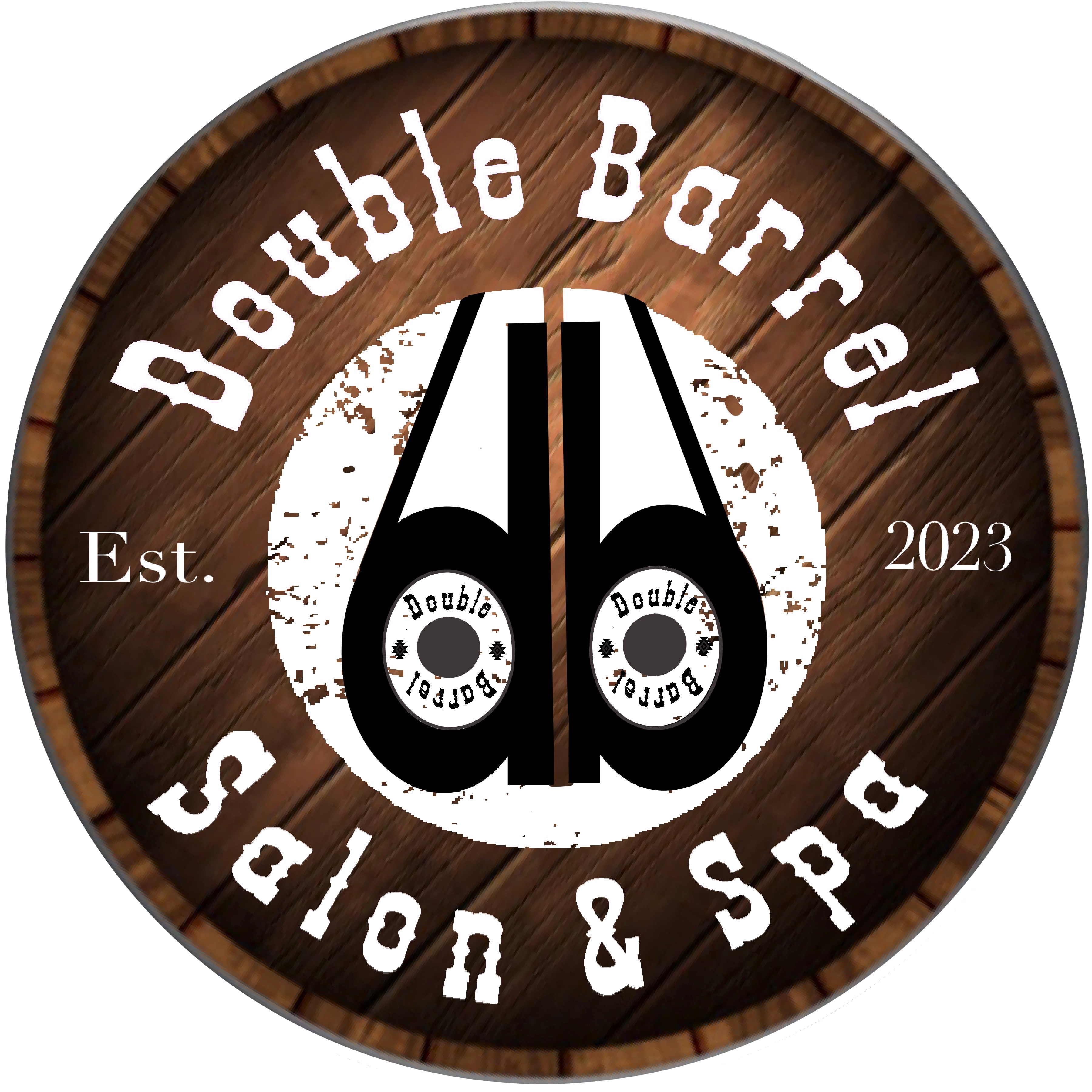 Double Barrel Salon & Spa logo