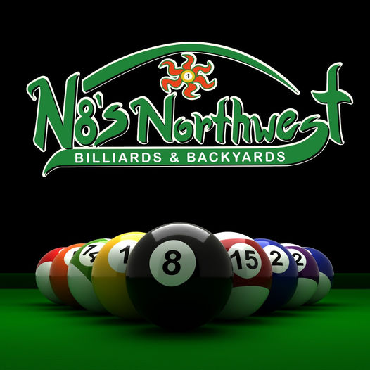 N8's Northwest Billiards & Backyards logo