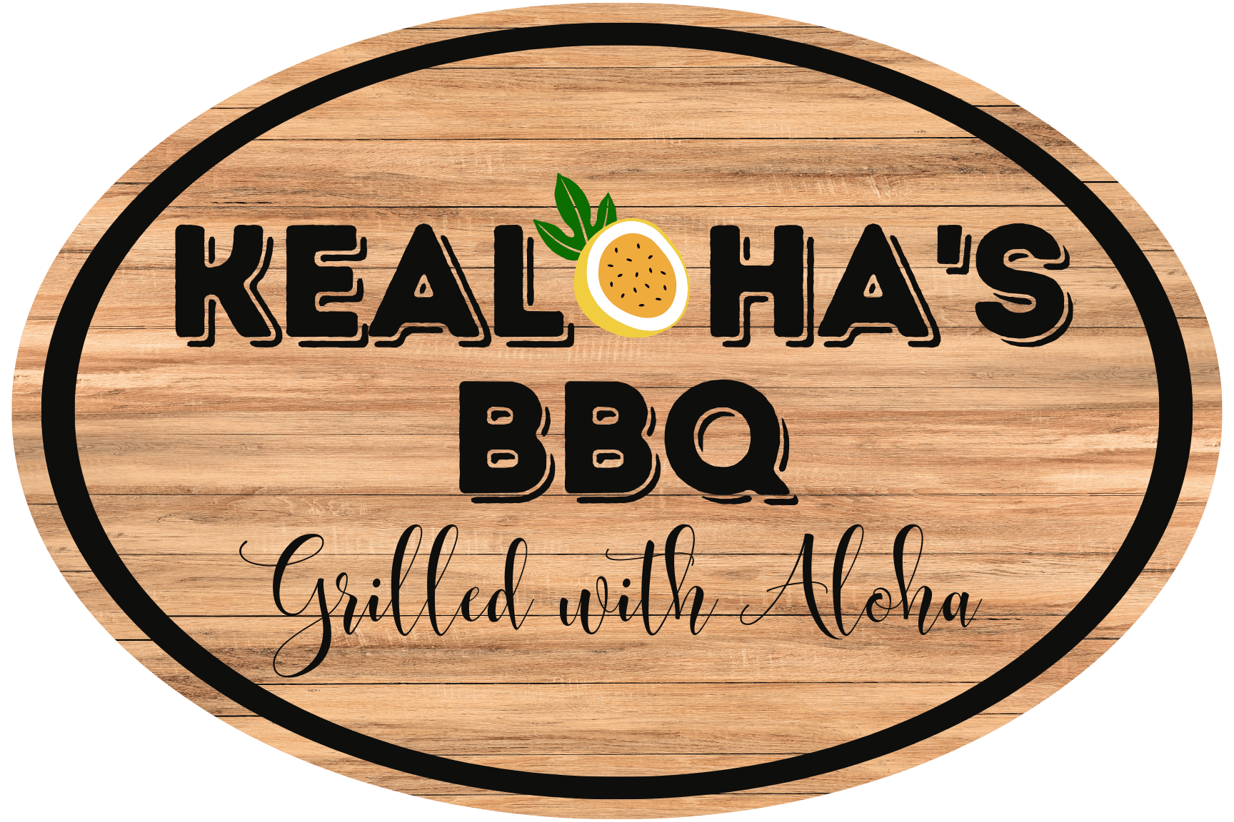 Kealoha's BBQ logo