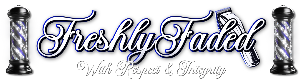 Freshly Faded Barbershop logo