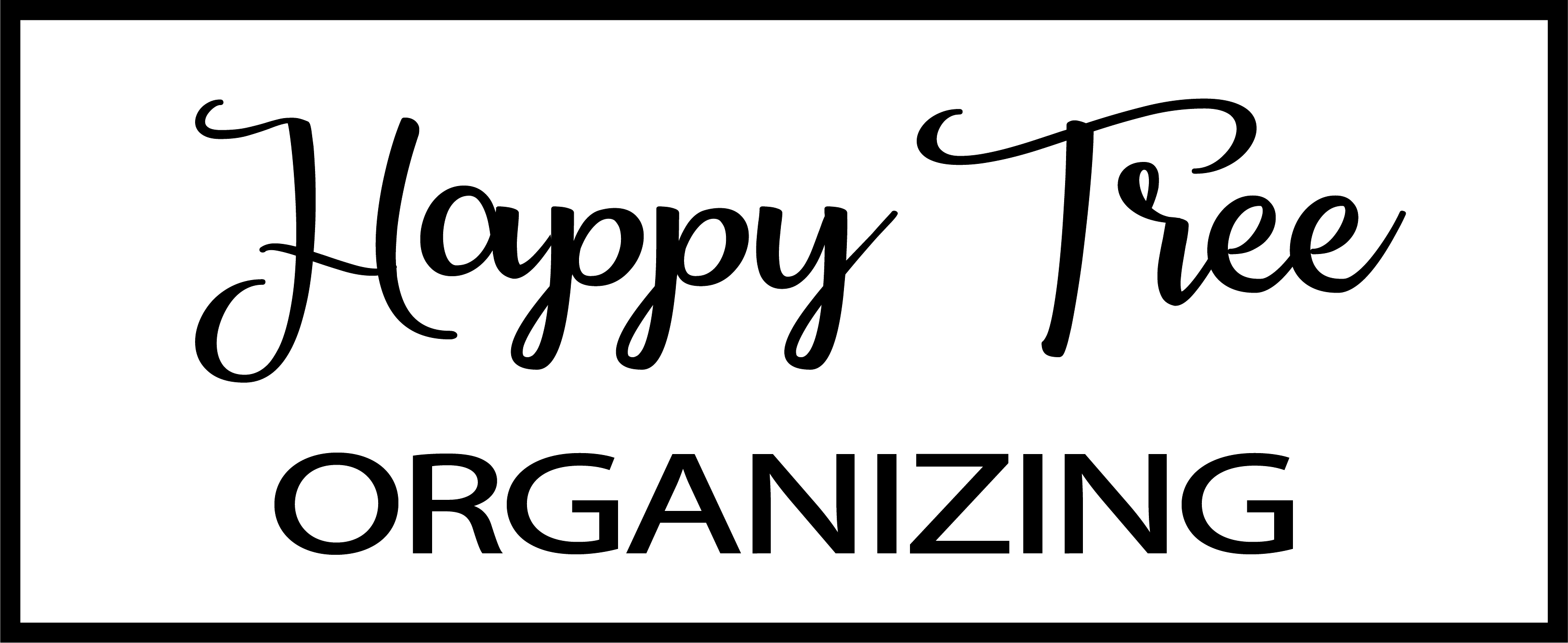 Happy Tree Organizing logo