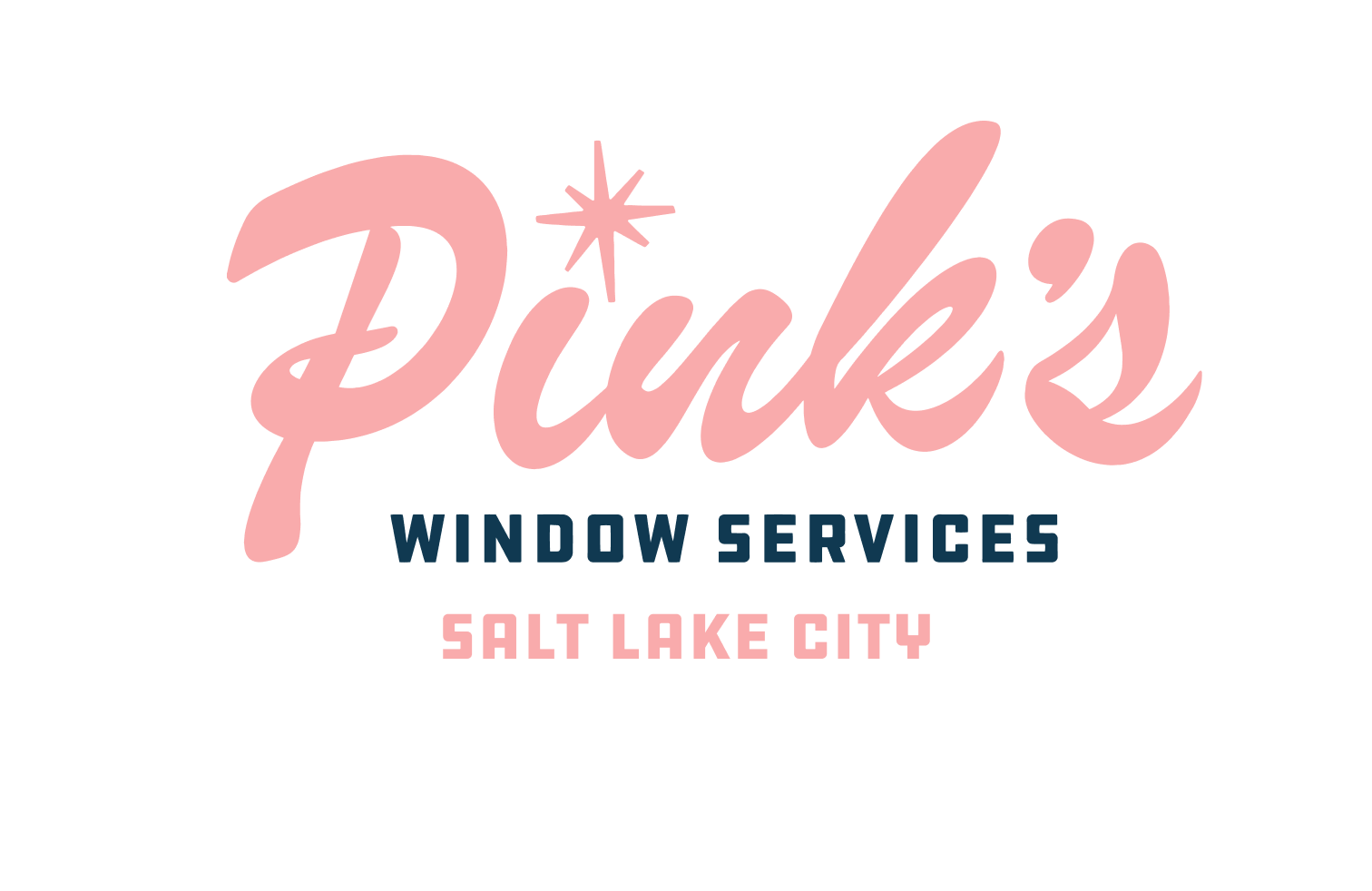 Pink's Window Services logo