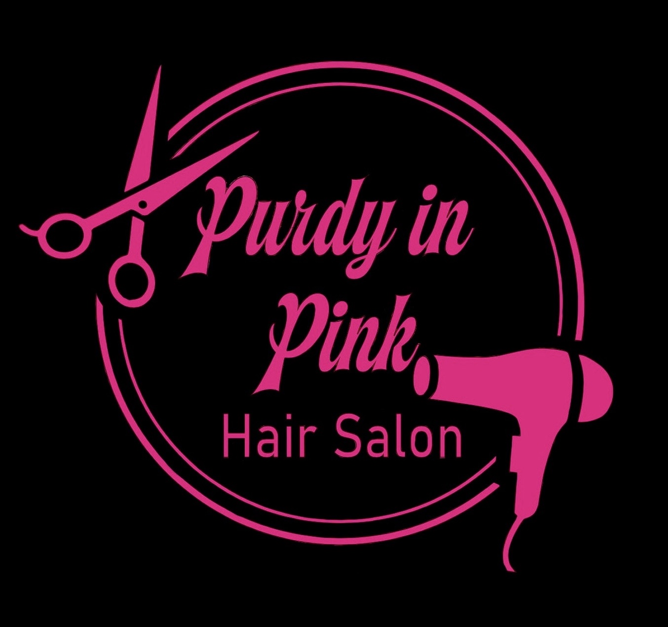 Purdy in Pink logo
