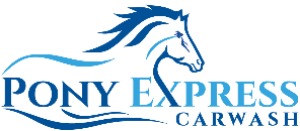 Pony Express Car Wash logo