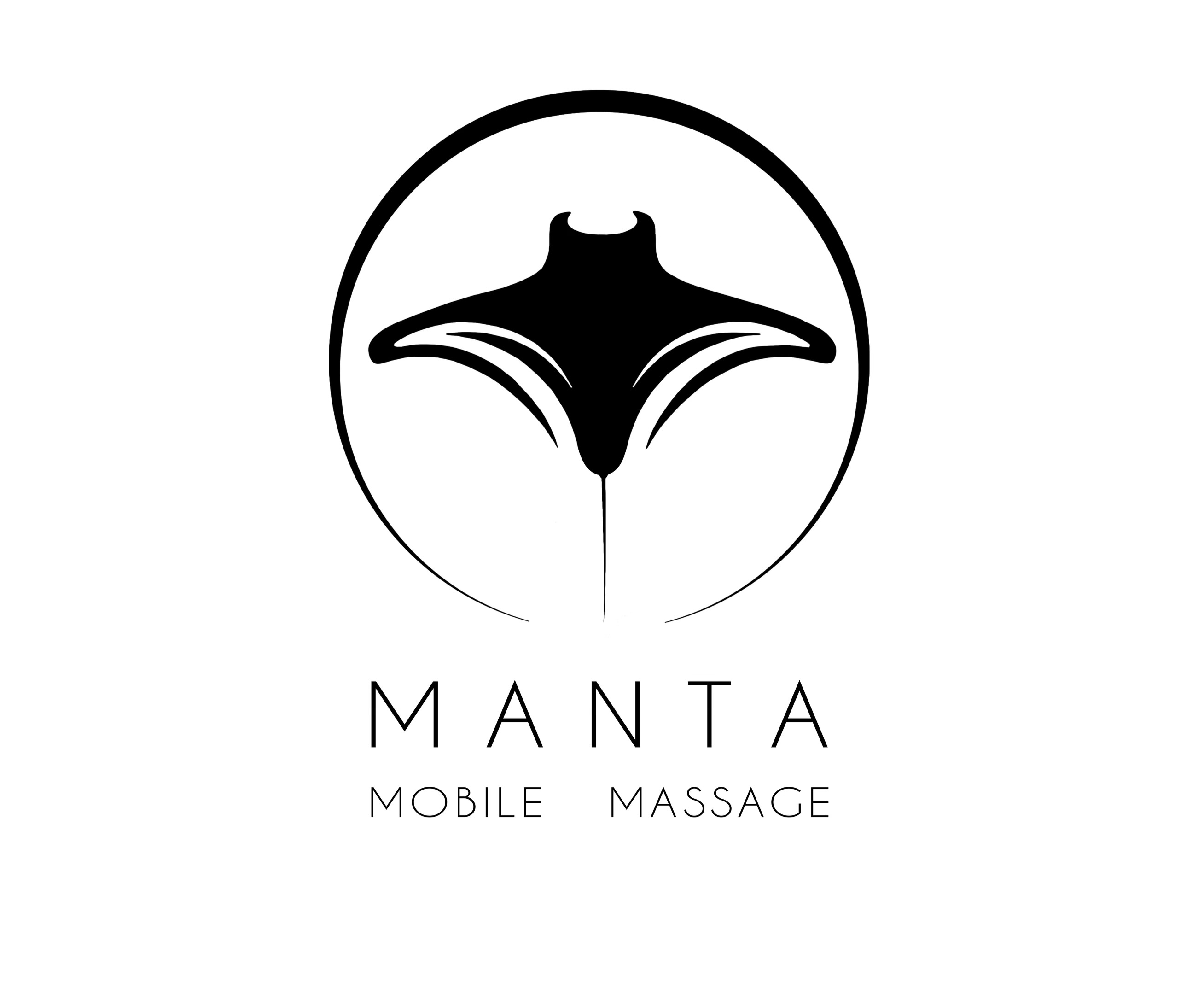 Manta Mobile Massage logo